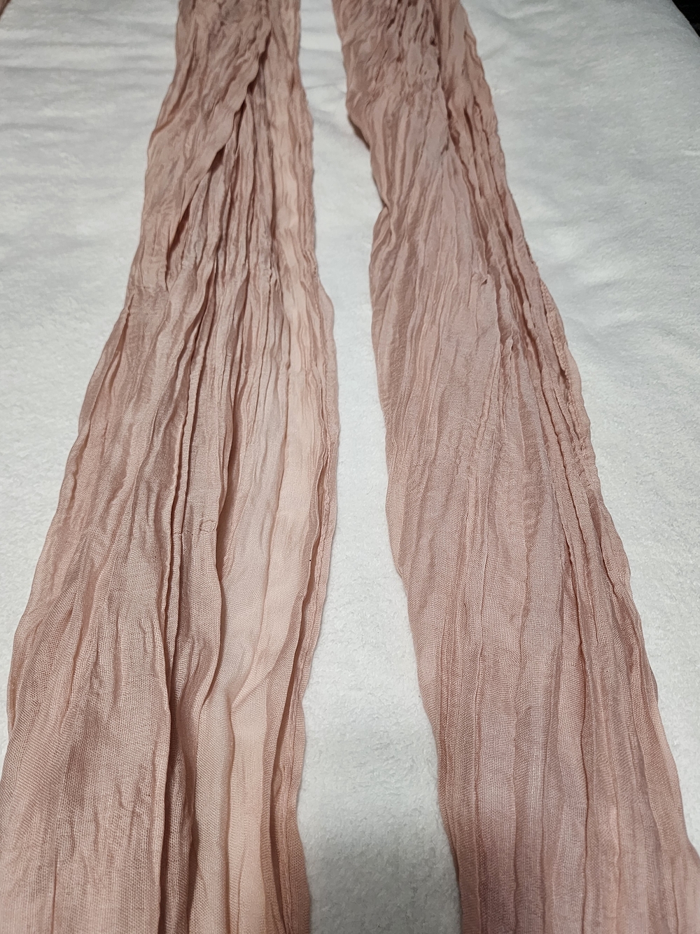 Cheesecloth Table Runner in Dusty Rose Set Of 2 - Picture 2 of 2